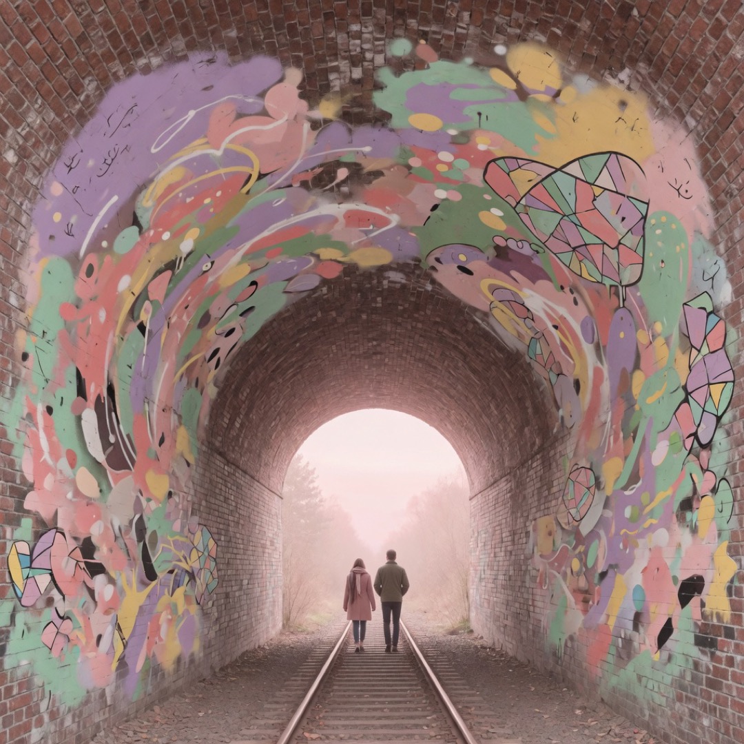 Murals around the Krog Street Tunnel area, Atlanta