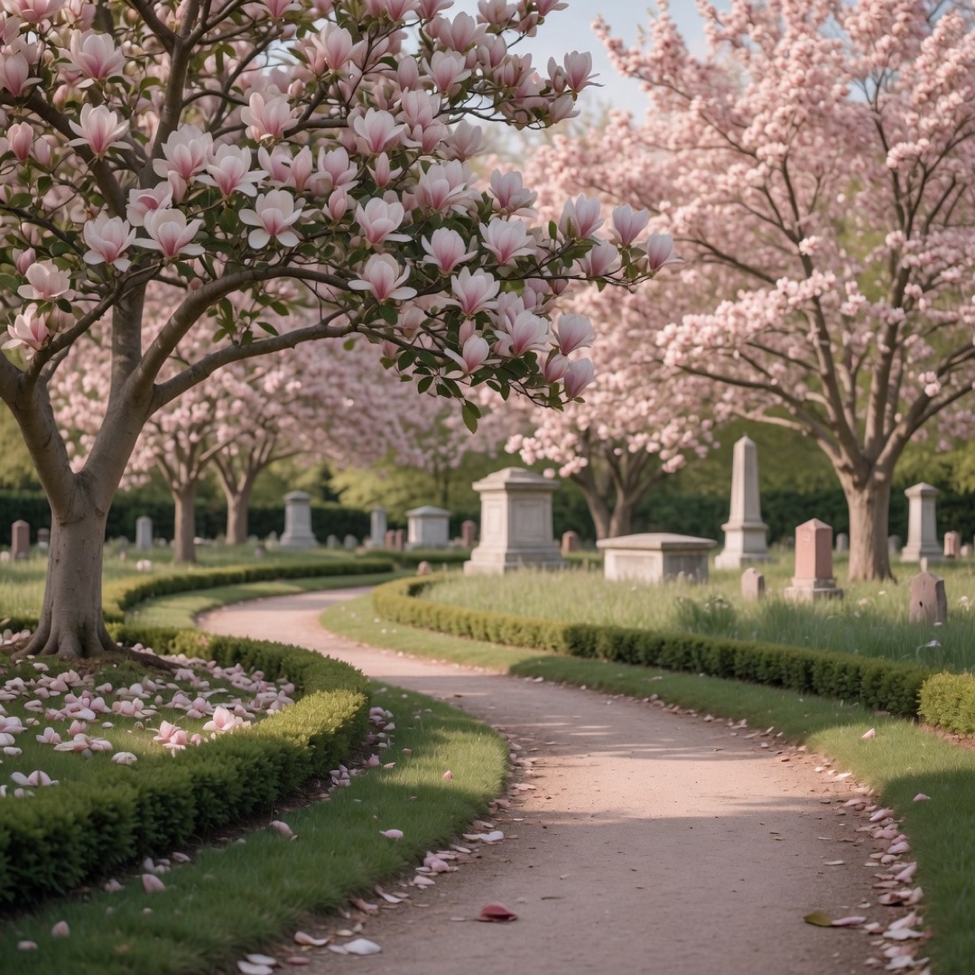 Quiet paths and monuments at Oakland Cemetery, Atlanta