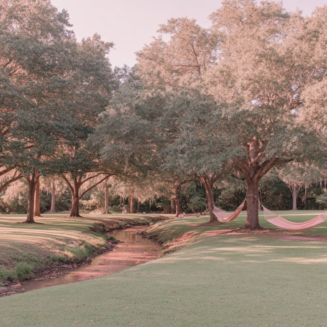 Paths at Pease Park, Austin