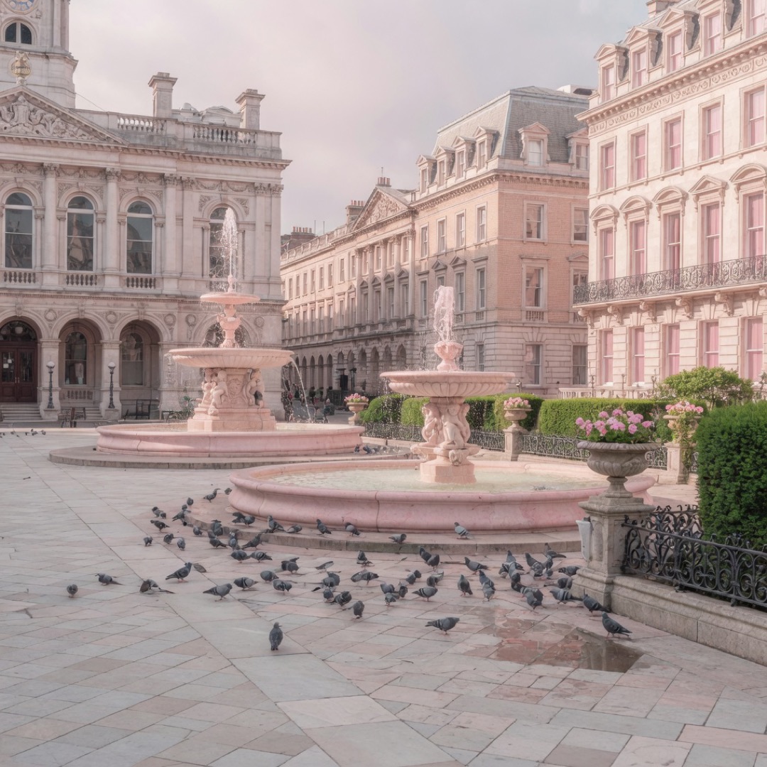 Open civic space at Victoria Square, Birmingham