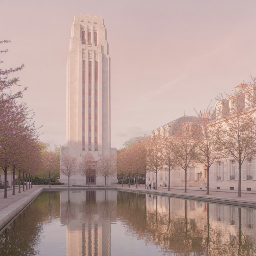 The art-deco Flagey building and the tree-lined Ixelles ponds