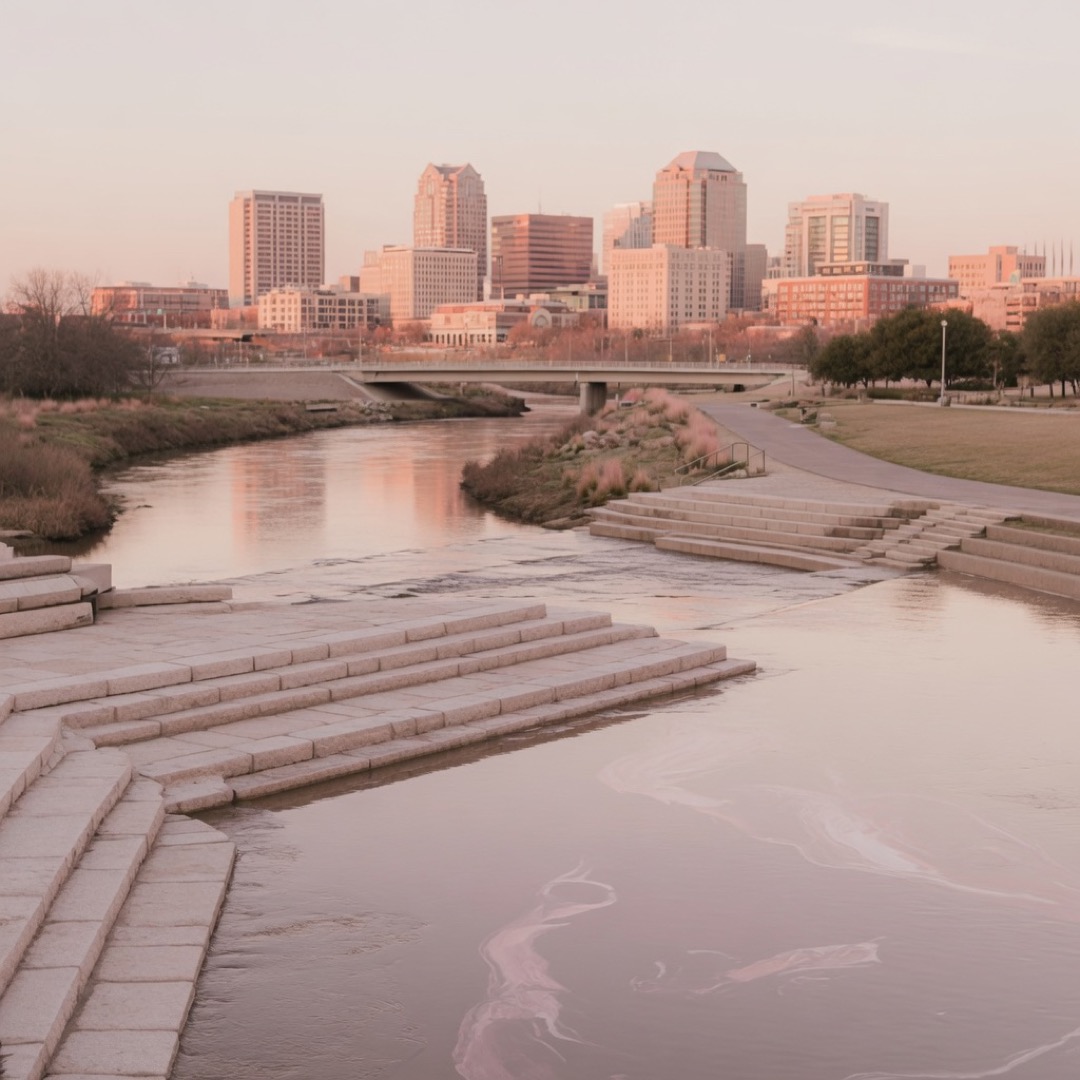 River paths at Confluence Park, Denver