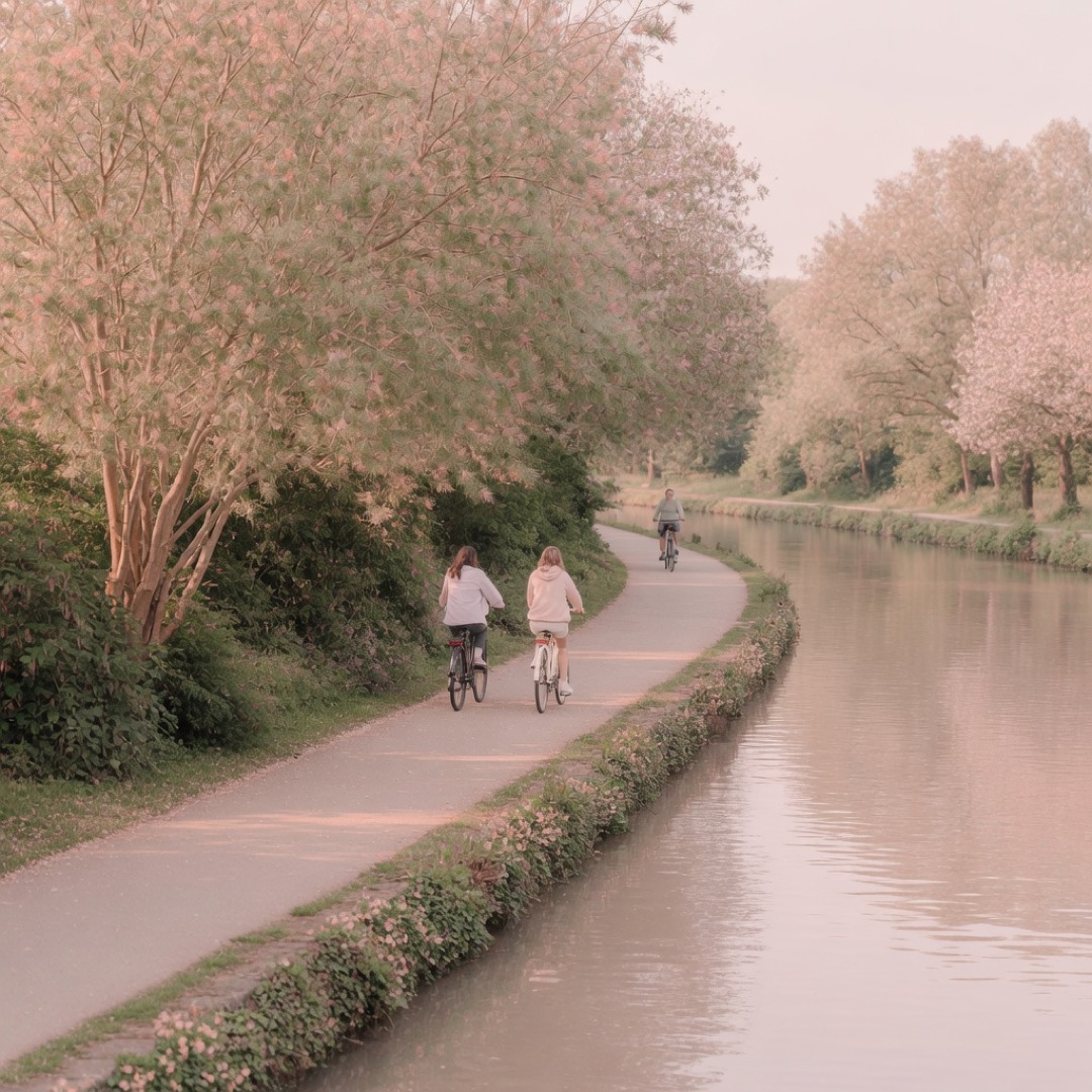 Royal Canal Greenway edge — north water path — dublin