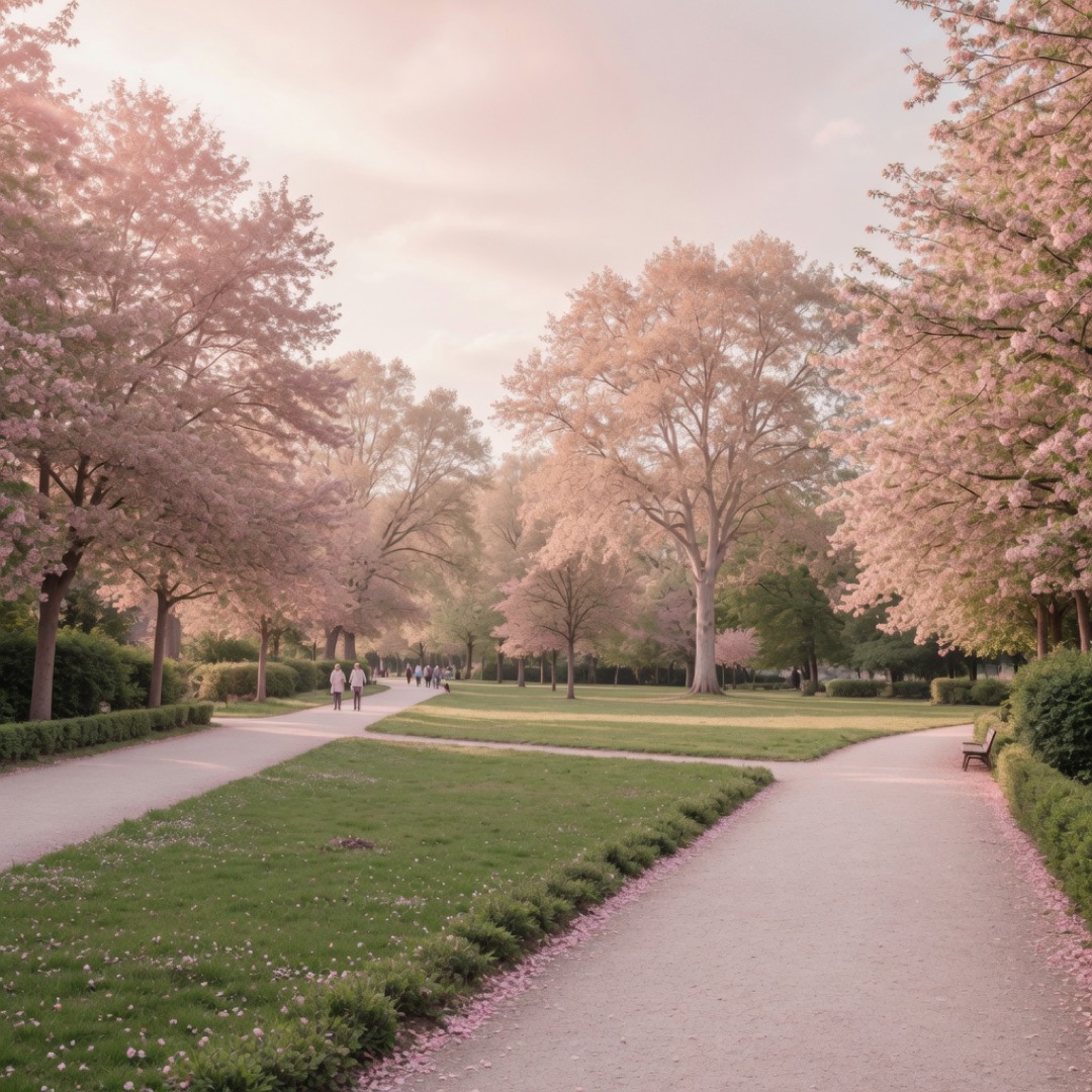 The Meadows — big central lawn grid — Edinburgh