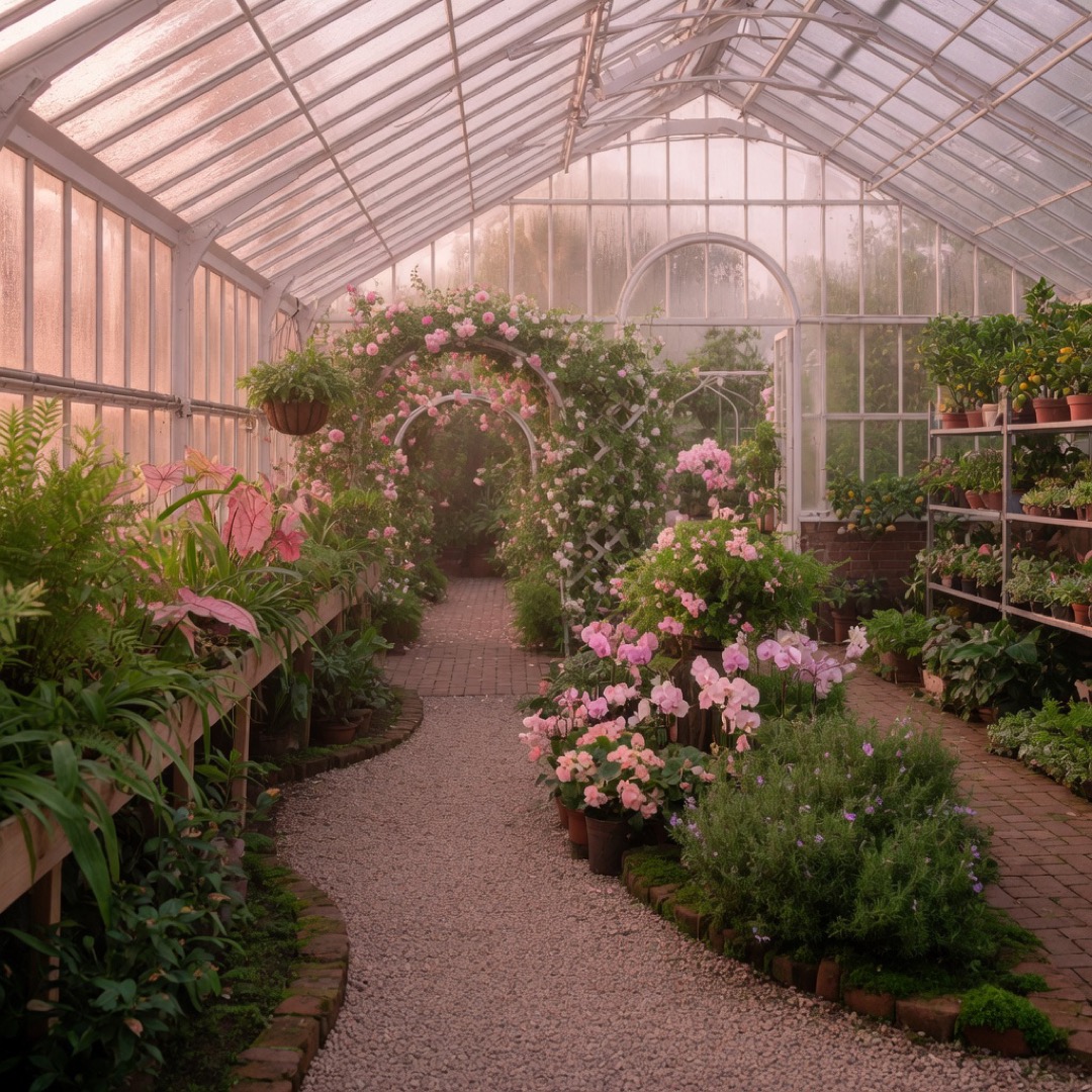 Botanischer Garten — plant rooms — Hamburg