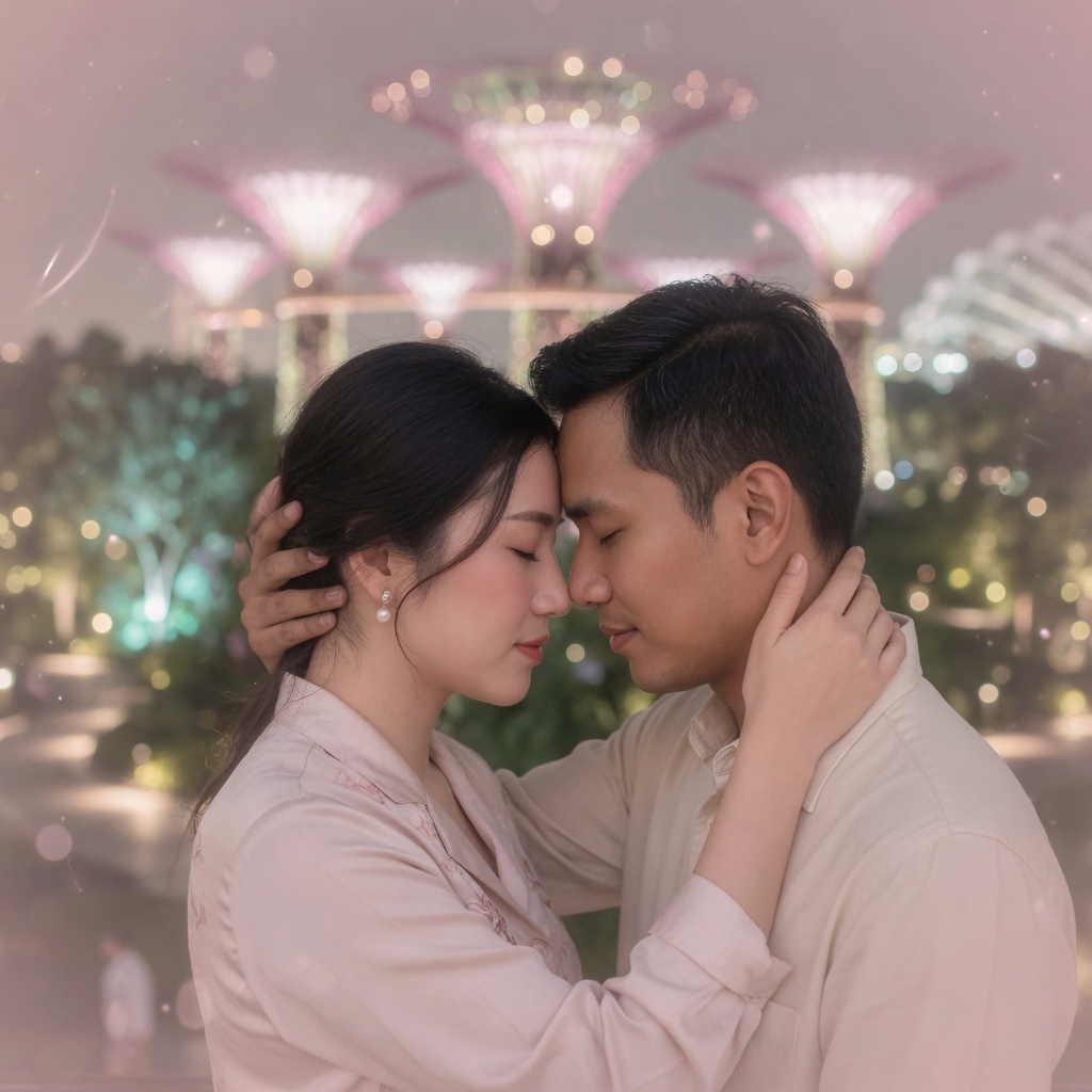 Kowloon Park — the large urban park with aviary, sculpture walk and quiet corners — Soft Blush practical date pin