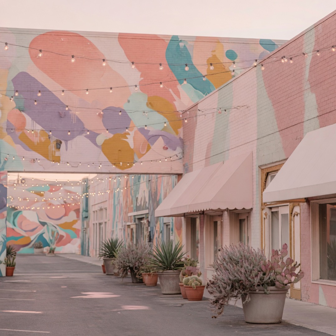 Murals in the Las Vegas Arts District