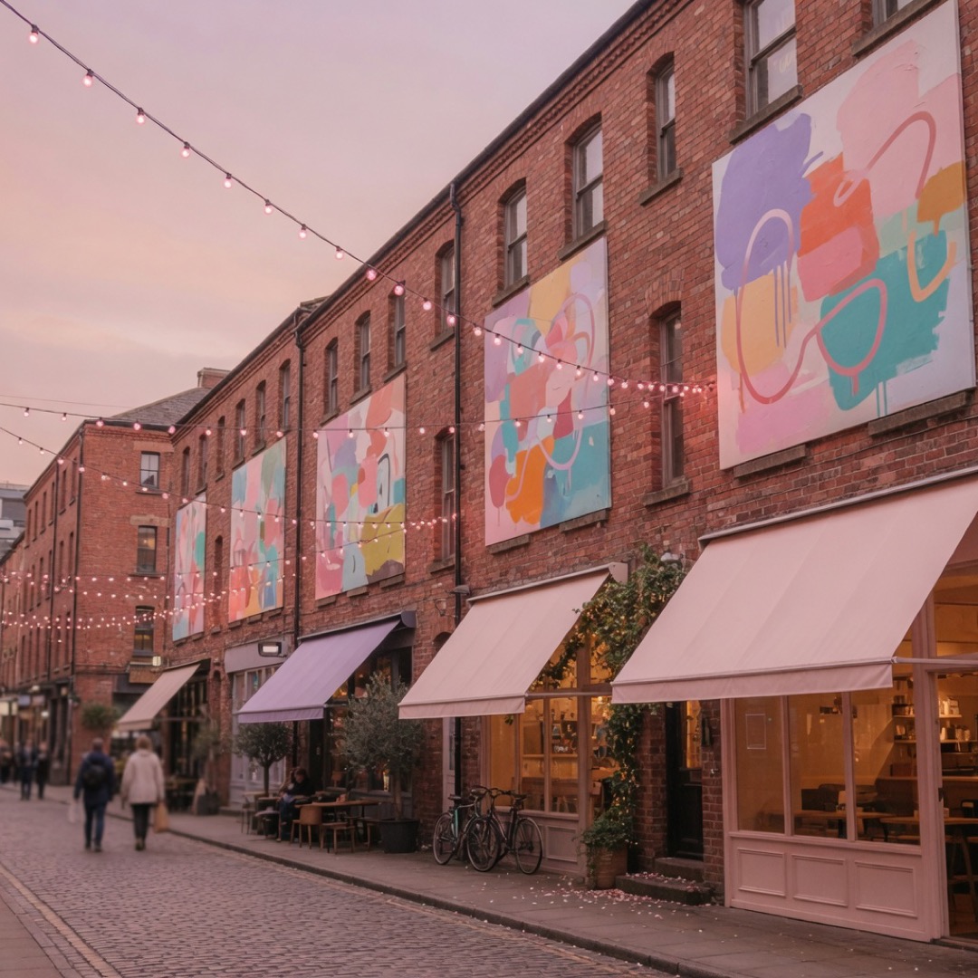 Street art in Manchester’s Northern Quarter