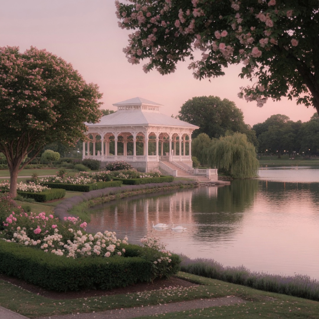 Garden greenery at Como Park