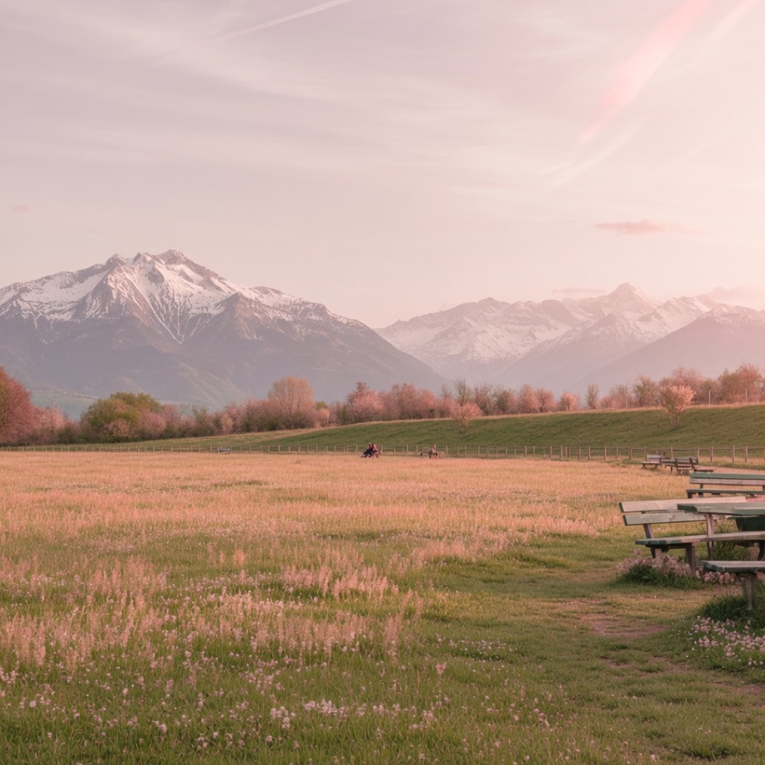 Alpenblick moments — clear-day mountain read — munich