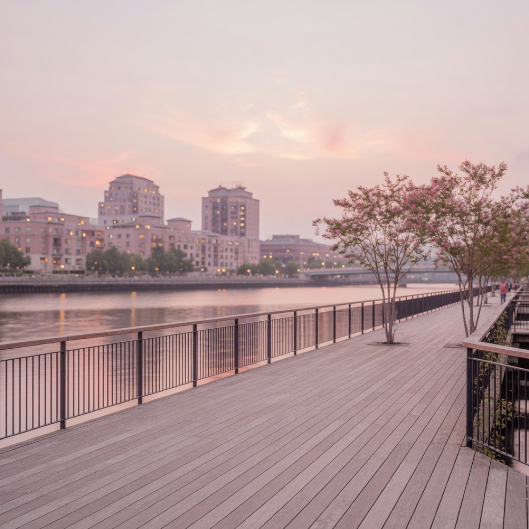 Race Street Pier on the Delaware, Philadelphia