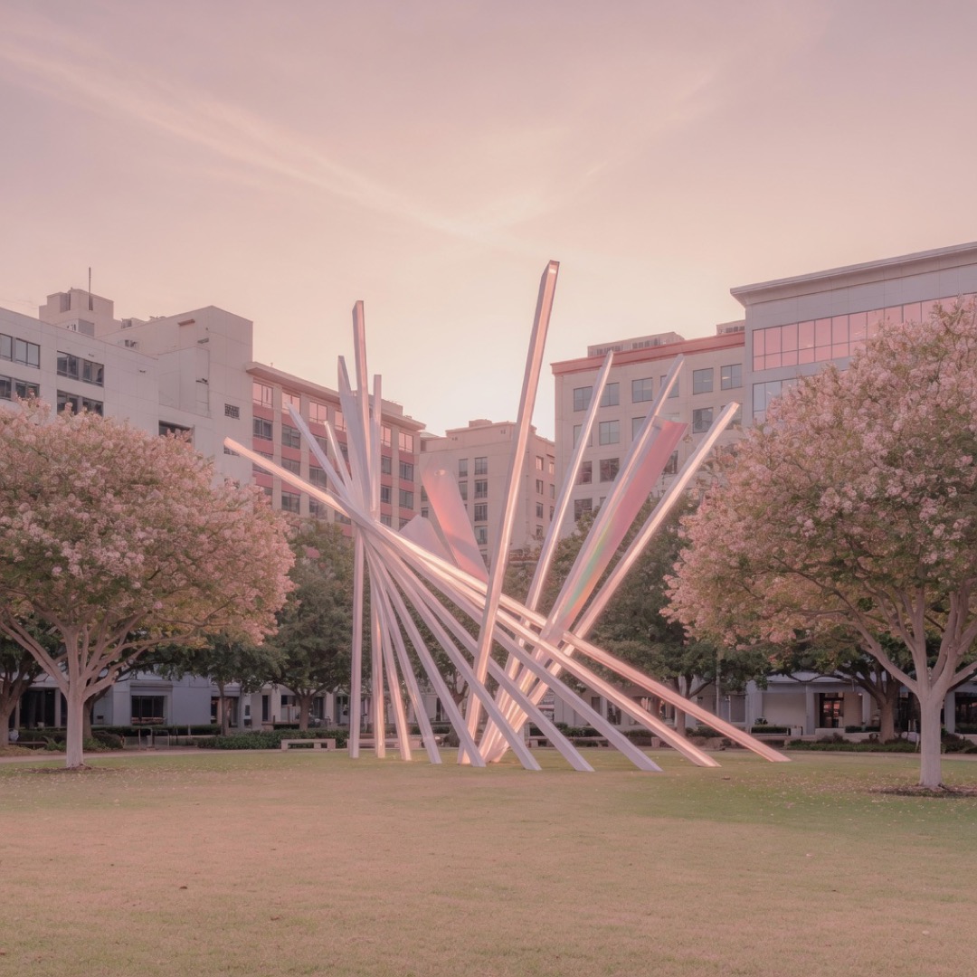 Shade structures at Civic Space Park, Phoenix
