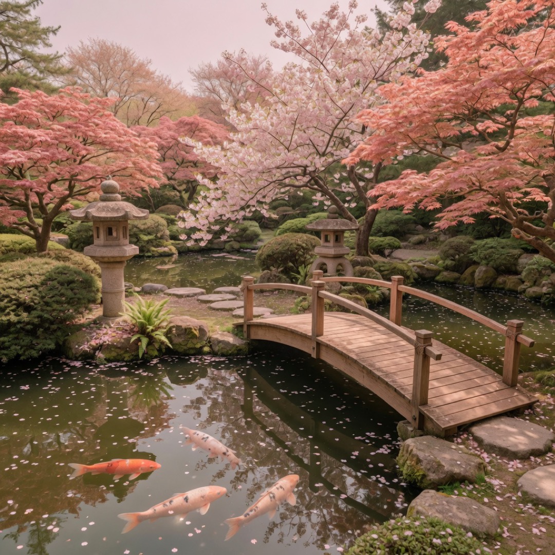 Paths in the Japanese Friendship Garden, Phoenix