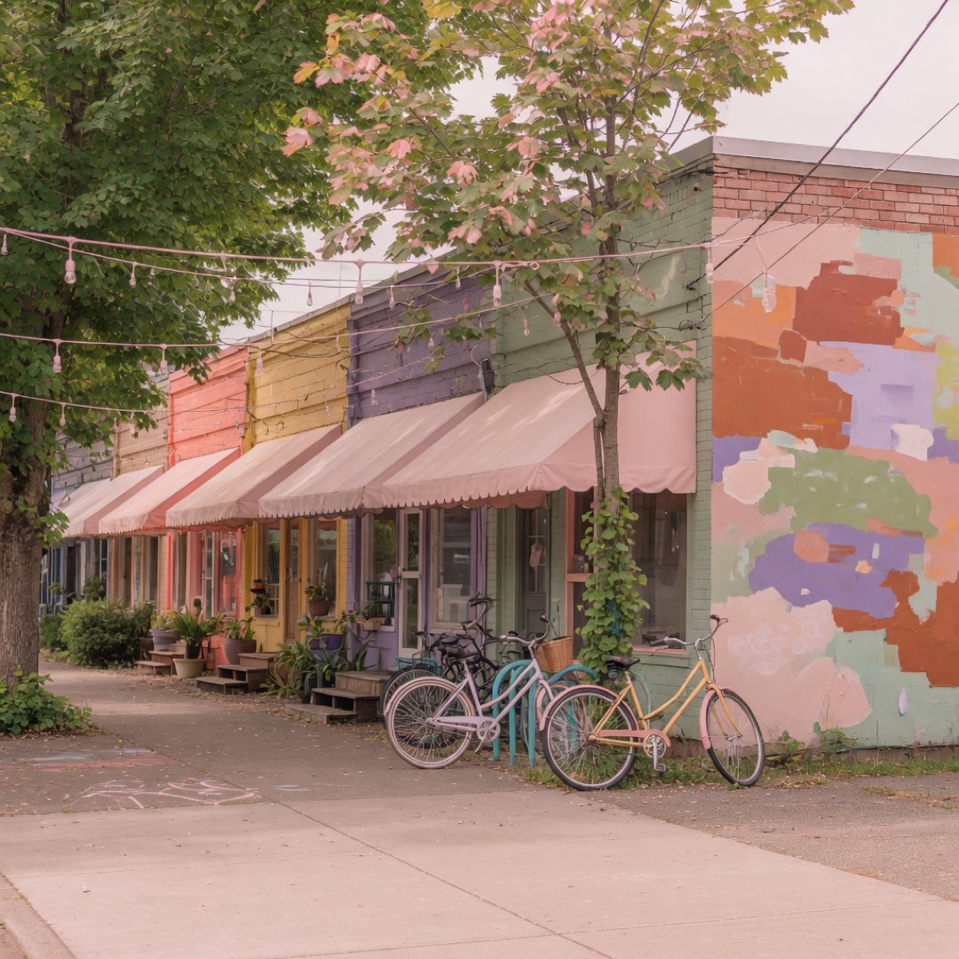 Street murals on Alberta Street, Portland
