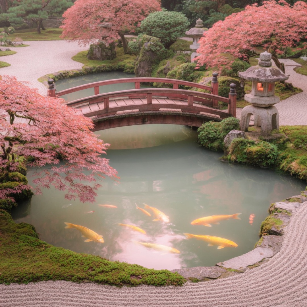 Paths in the Portland Japanese Garden
