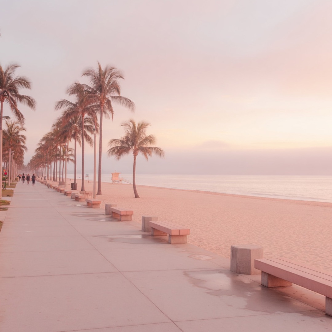 Boardwalk at Mission Beach, San Diego